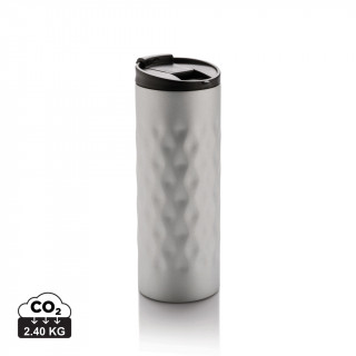 Geometrischer Becher, silber