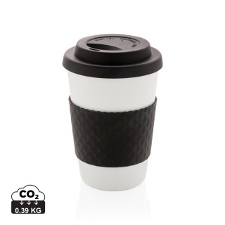 Wiederverwendbarer Kaffeebecher 270ml, schwarz