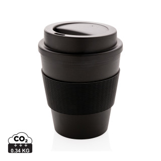 Wiederverwendbarer Kaffeebecher 350ml, schwarz