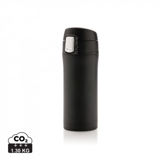 Easy-Lock Vakuum-Becher aus RCS recyceltem Stainless-Steel, schwarz