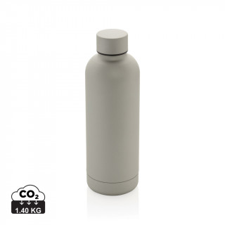 Impact Vakuumflasche aus RCS recyceltem Stainless-Steel, silber