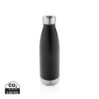 Vakuumisolierte Stainless Steel Flasche, schwarz