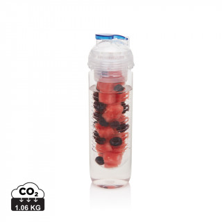 Wasserflasche mit Aromafach, blau