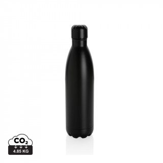 Solid Color Vakuum Stainless-Steel Flasche 750ml, schwarz