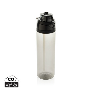 Omni Sip Wasserflasche 800ml aus RCS RPET, schwarz