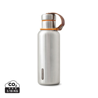 Black+Blum isolierte Wasserflasche klein, 500ml, orange