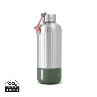 Black+Blum Explorer isolierte Wasserflasche groß, 850ml, Olivgrün