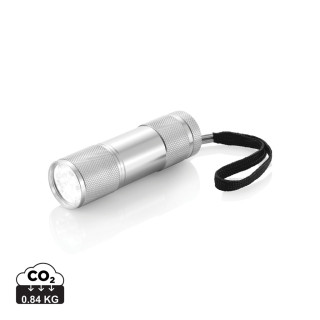 Quattro Aluminiumtaschenlampe, silber