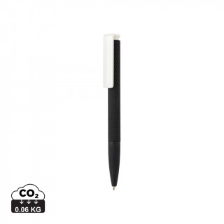 X7 Stift mit Smooth-Touch, schwarz, weiß