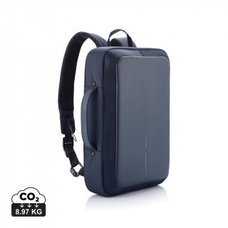 Bobby Bizz Anti-Diebstahl Rucksack & Aktentasche, blau, schwarz