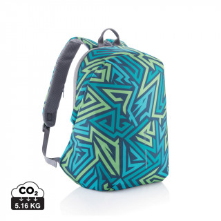 Bobby Soft "Art", Anti-Diebstahl-Rucksack, turkis, grün