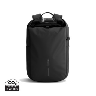 Urban wasserabweisender Anti-Diebstahl Rucksack, schwarz, grau