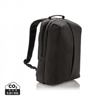 Büro- und Sportrucksack, schwarz
