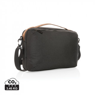 Impact AWARE™ 300D Two-Tone Deluxe 15.6" Laptop-Tasche, schwarz
