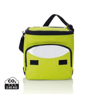 Kühltasche faltbar, grün, silber