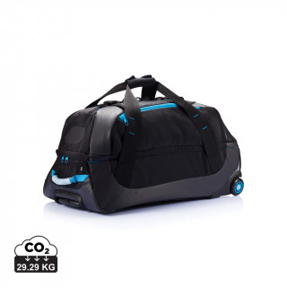 Großer Abenteuer Trolley, blau, schwarz