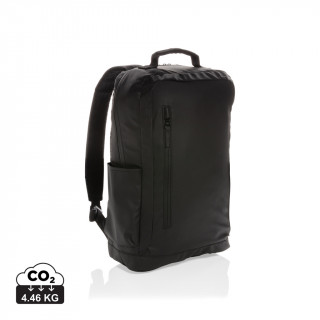 Fashion schwarzer 15.6" Laptop-Rucksack, PVC-frei, schwarz