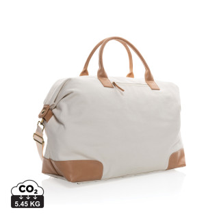 Impact AWARE™ 16 oz. rCanvas große Wochenendtasche, off white
