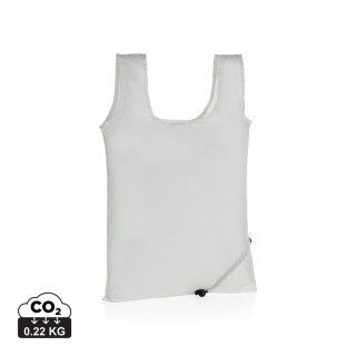 Impact AWARE™ RPET 190T faltbarer Shopper, weiß