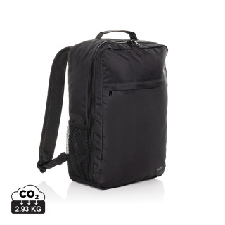 Swiss Peak Aware™ RPET Essential 15.6" Laptop-Rucksack, schwarz