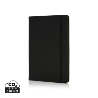 Deluxe Hardcover PU A5 Notizbuch, schwarz