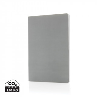 Impact Softcover A5 Notizbuch mit Steinpapier, grau