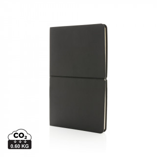 Modern Deluxe Softcover A5 Notizbuch, schwarz