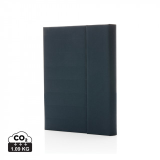 Impact Aware™ A5 Notebook mit Magnetverschluss, navy blau