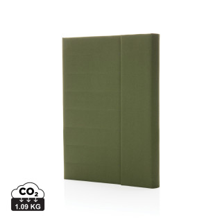 Impact Aware™ A5 Notebook mit Magnetverschluss, grün