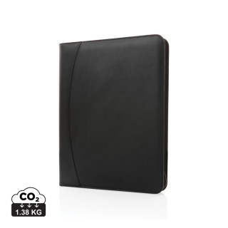 RCS rPU Deluxe Tech Portfolio mit Reißverschluss, schwarz