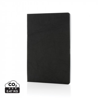 Salton Luxus Kraftpapier Notizbuch A5, schwarz