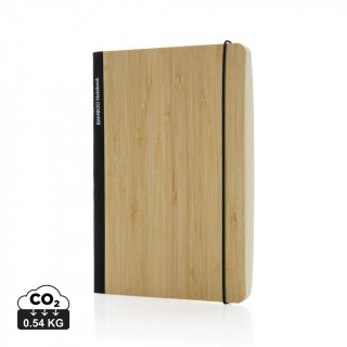 Scribe A5 Notizbuch aus Bambus, schwarz