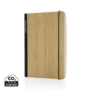 Scribe A5 Notizbuch aus Bambus, schwarz
