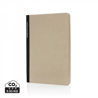 Stylo Bonsucro zertifiziertes Zuckerrohrpapier Notizbuch A5, schwarz