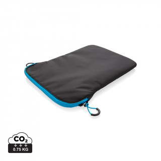 15.4" Laptop-Sleeve PVC frei, schwarz, blau