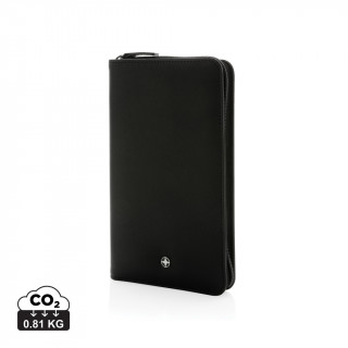 Swiss Peak Heritage RCS rPU RFID Travel Wallet, schwarz