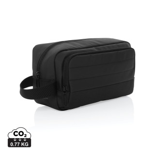 Armond AWARE™ RPET Kosmetiktasche, schwarz