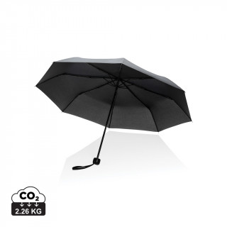 20.5" Impact AWARE™ RPET 190T Mini-Schirm, schwarz