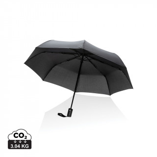 21" Impact AWARE™ RPET 190T Mini-Schirm automatic open/close, schwarz