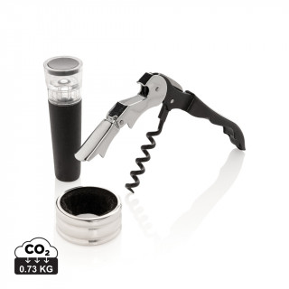 Vino 3-tlg. Sommelier Set, silber