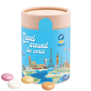Papierdose Eco Maxi mit Mentos Fruit