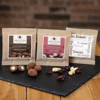 Premium Flowpack - energiespender - Cranberries  & Cashewkerne
