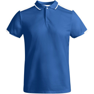 Tamil Sport Poloshirt für Herren, royalblau / weiss, S
