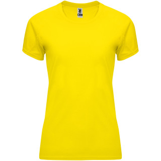 Bahrain Sport T-Shirt für Damen, gelb, S (fällt aus wie XS)