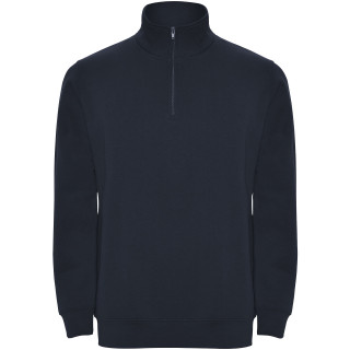 Aneto Pullover mit Viertelreißverschluss, navy blue, S