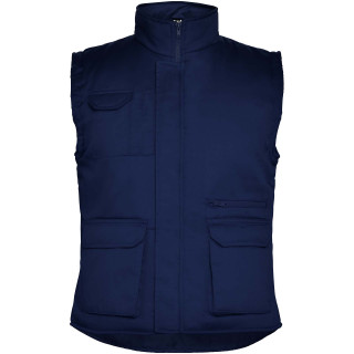 Almanzor Vielseitige Thermo Arbeitsweste mit hohem Kragen, marineblau, S