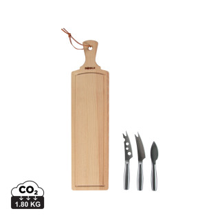 BOSKA Käse-Set Amigo, braun, Stahl