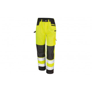 Safety Cargo Trouser, XS, fluorescent yellow 