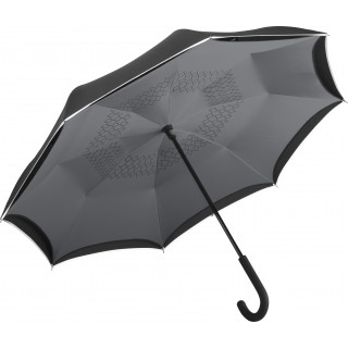 Stockschirm FARE® Contrary, schwarz/grau