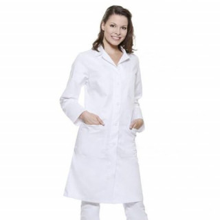 Ladies' Work Coat Basic, XS, white
